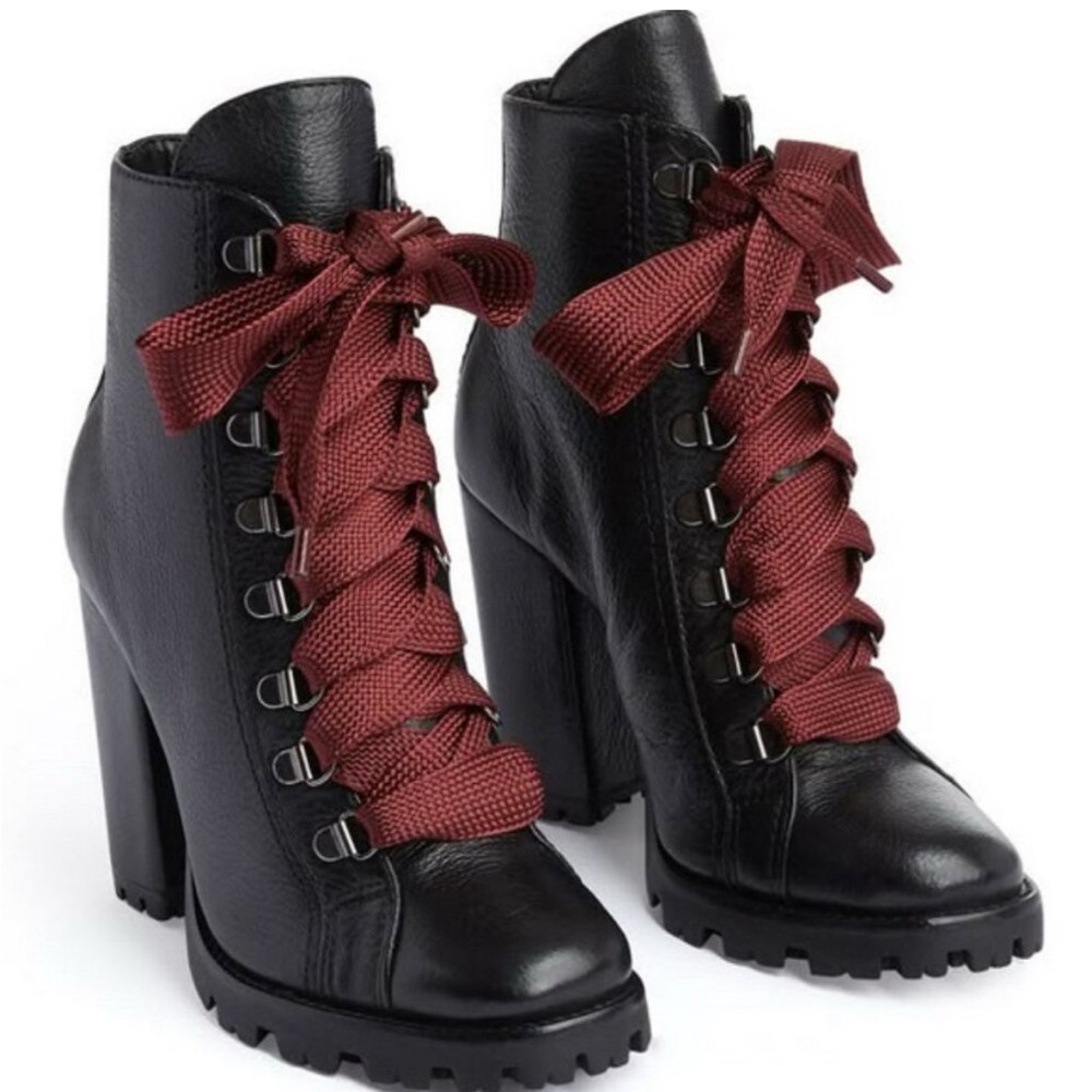 Schultz lace up booties